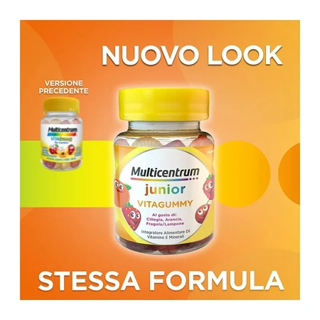 Multicentrum Vitagummy 30 Gummibärchen – Vitamin- und Mineralstoffpräparat für Kinder