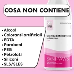 Pharma5pet Sanipaws – Natürliches Desinfektionsspray für Hunde- und Katzenpfoten, 150 ml