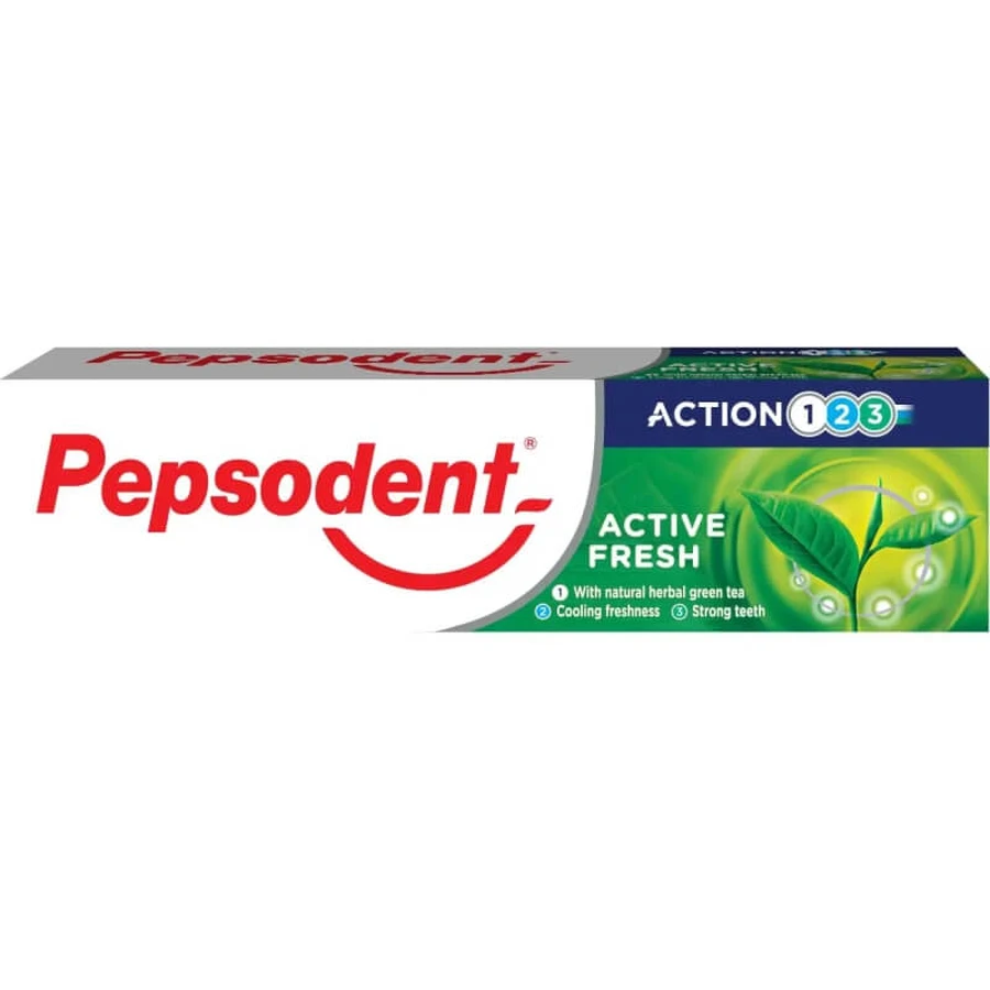 Pepsodent Active Fresh - Triple-Action Toothpaste, 75 ml