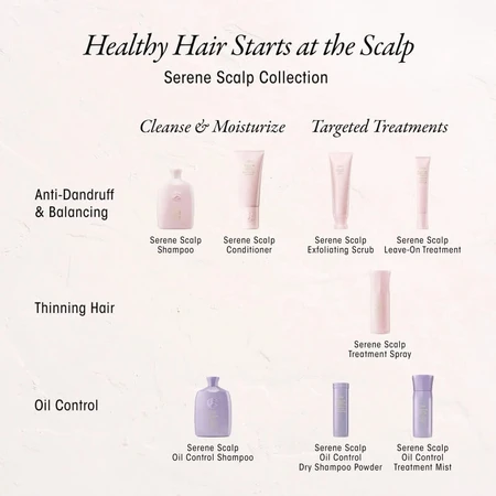 Oribe Serene Scalp Oil Control Dry Shampoo Powder - Champú seco en polvo, 45 g