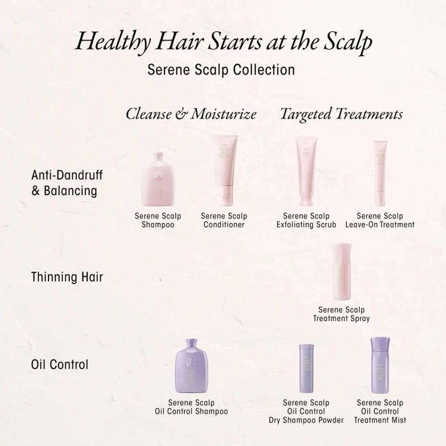 Oribe Serene Scalp Oil Control Dry Shampoo Powder - Champú seco en polvo, 45 g