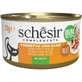 Schesir Complements Tuna and Aloe Jelly Strips - Complete Cat Food, 70 g
