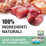 Schesir Complements Tuna and Aloe Jelly Strips - Complete Cat Food, 70 g