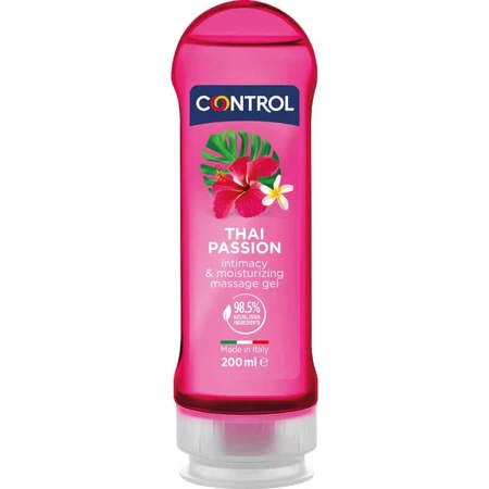 Gel 2 en 1 Control Thai Passion - Gel de massage, 200 ml