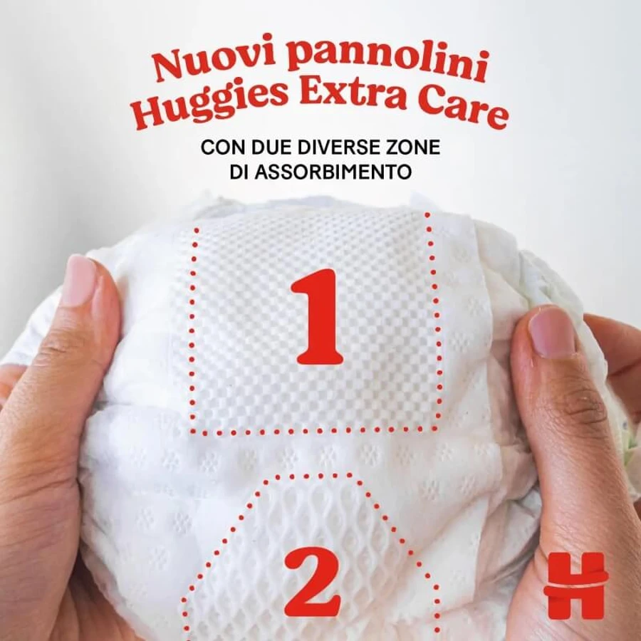 Huggies Baby Size 2 (3–6 kg) 24 diapers