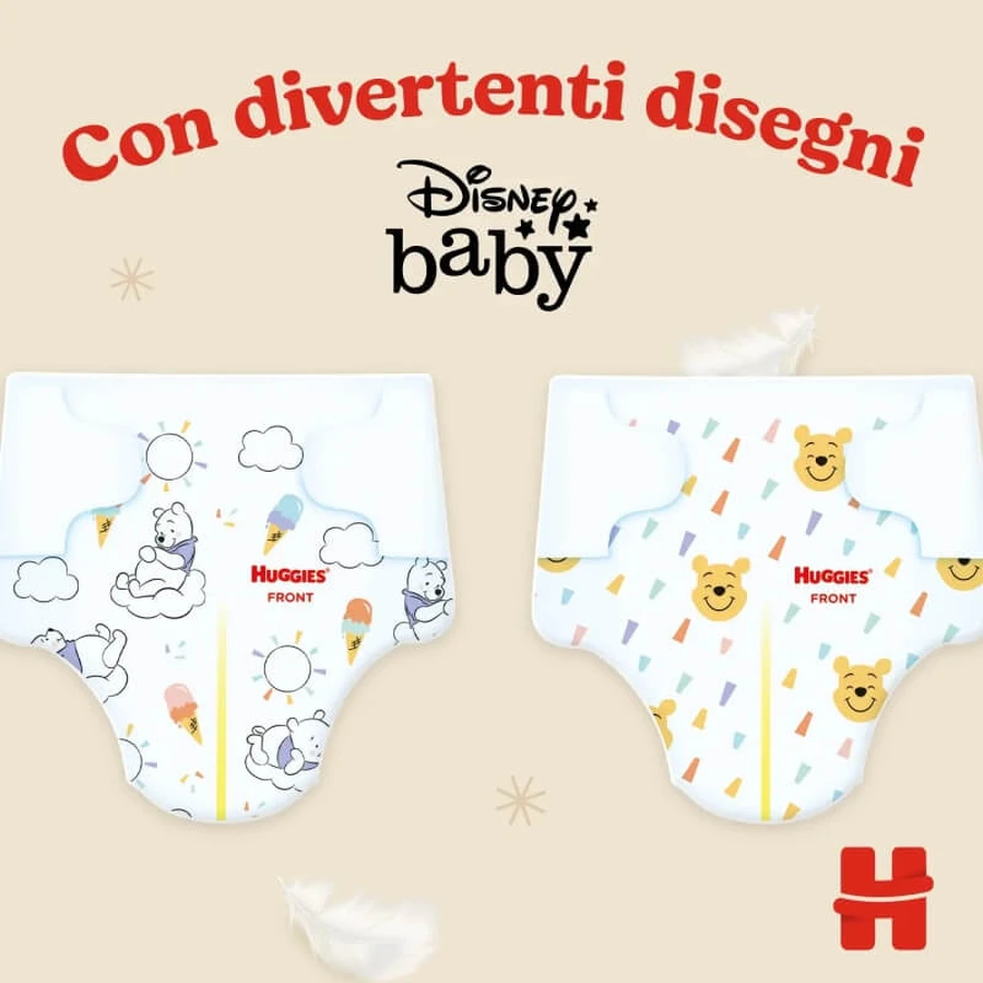 Huggies Baby Size 2 (3–6 kg) 24 diapers