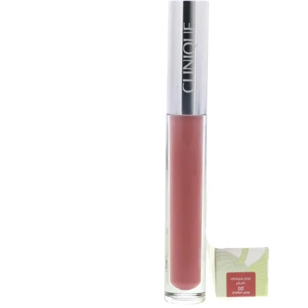 Brillo de labios cremoso Clinique Pop Plush, n.º 02 Chiffon Pop