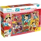 Lisciani Pinocchio doppelseitiges Bodenpuzzle, 108 Teile, 70 x 50 cm