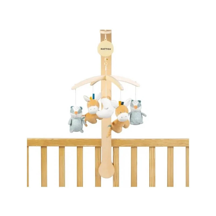 Nattou Felix & Leo - Wooden Musical Mobile