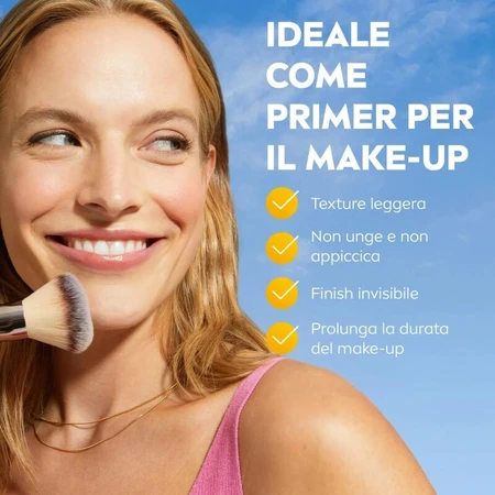 Nivea, protector solar facial SPF 50+, sérum diario 2 en 1 con base UV, protección muy alta, 30 ml