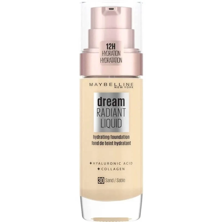 Maybelline Dream Radiant Liquid - Liquid Foundation - No. 30 Sand