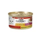Purina Gourmet Gold Chicken &amp; Beef Medley - Complete Food for Adult Cats, 85 g