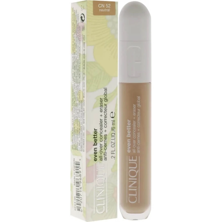 Clinique Even Better All-Over Concealer+Eraser - Corrector de cobertura total CN52 Neutral