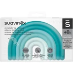 Suavinex Bleu clair arc-en-ciel - Anneau de dentition