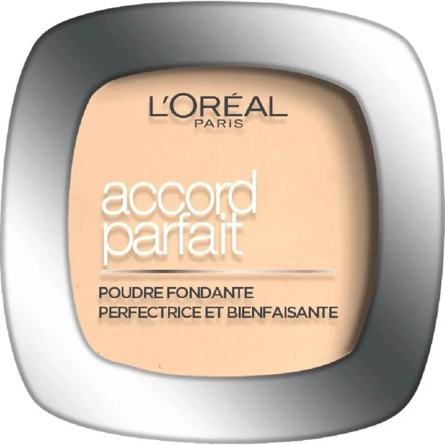 L’Oréal Paris Accord Parfait – pudră uniformizantă cu efect natural nr. 2r2c Vanille Rosé