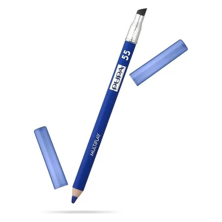 Pupa Multiplay - Lápiz de ojos 3 en 1 n.º 55 Azul eléctrico