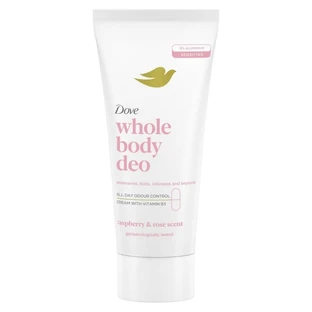 Dove Ganzkörper-Deodorant mit Himbeere und Rose – Körper-Deodorant-Creme, 75 ml