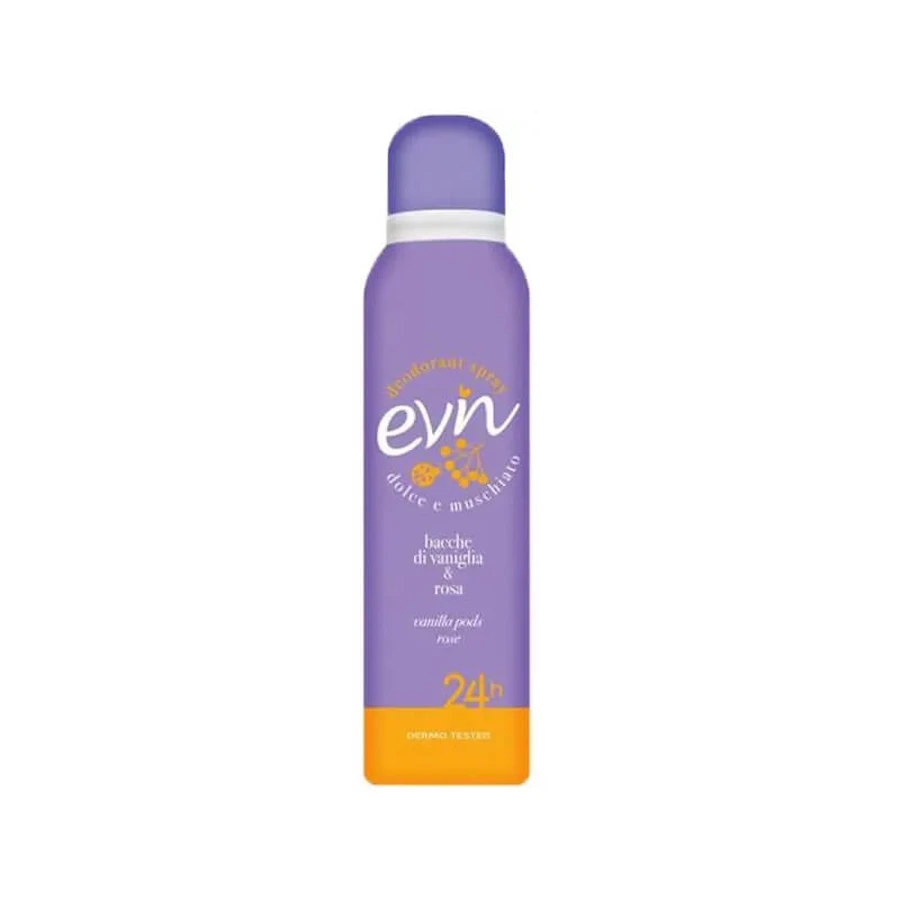 Evin Vanilla and Rose Berries - 150 ml Spray Deodorant