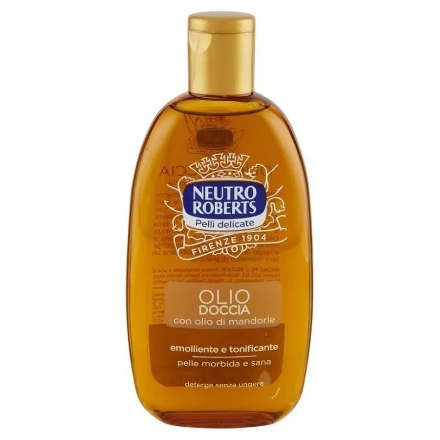 Neutro Roberts Mandelöl – pflegendes und straffendes Duschöl, 250 ml