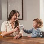 Mam Easy Active Baby Bottle - 330 ml baby bottle with silicone nipple, neutral
