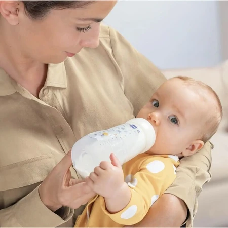 Mam Easy Active Baby Bottle - 330 ml baby bottle with silicone nipple, neutral