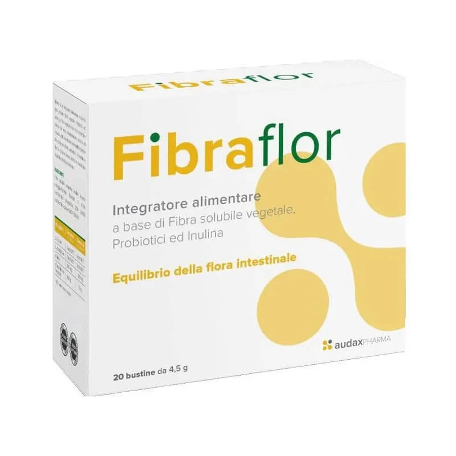 Fibraflor 20 packets - a supplement for maintaining a balanced gut flora