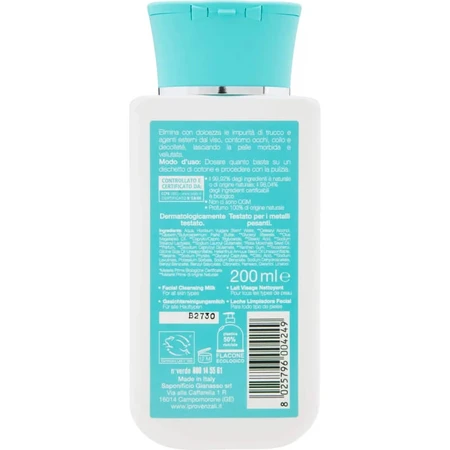 Línea ecológica I Provenzali: Limpiador facial ecológico, 200 ml