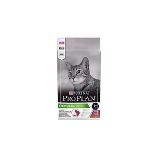Purina Pro Plan « Sterilized » au canard et au foie - Aliment complet pour chats adultes stérilisés, 1,5 kg