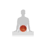 Mondo Super Santos - Ballon de football en PVC de 23 cm
