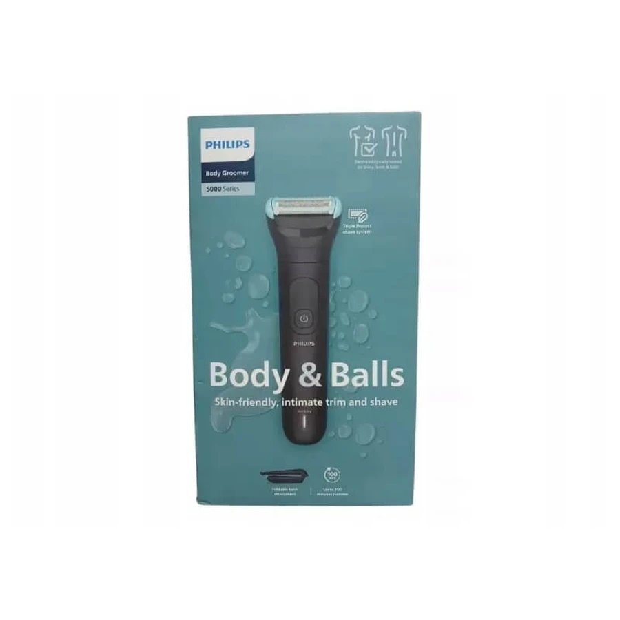 Philips Body Groomer Serie 5000 - Scheerapparaat en trimmer voor nat en droog gebruik