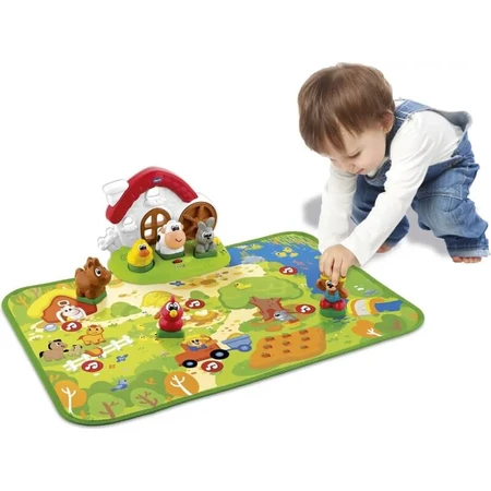 Juego de animales de granja de Chicco - Alfombra interactiva