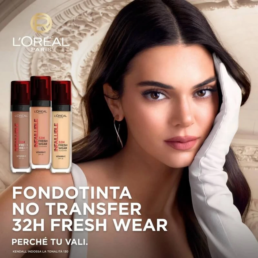 L’Oréal Paris Infaillible 24h Fresh Wear – fond de ten lichid – nr. 20 ivoire