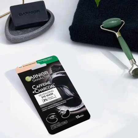Garnier Skinactive Caffeine + Charcoal - 2 Revitalizing Eye Masks