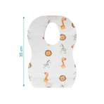 Kiokids 10 Disposable Bibs with a Crumb-Catching Pocket