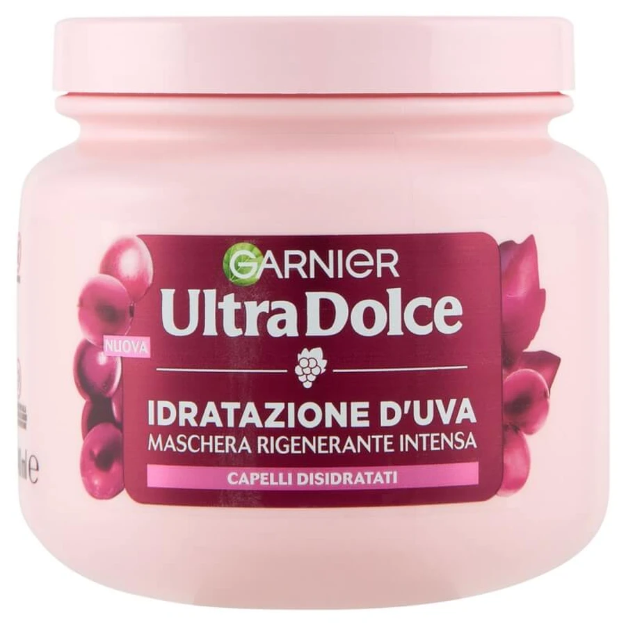 Ultra-Sweet Grape Hydration - Intensive Regenerating Mask for Dehydrated Hair, 340 ml