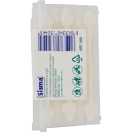 Limpiador de oídos para bebés Farmacotone con protector, 50 bastoncillos