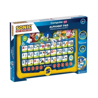 Clementoni Sonic Computer Kid Alphabet Pad – Lernspiel für Kinder ab 4 Jahren