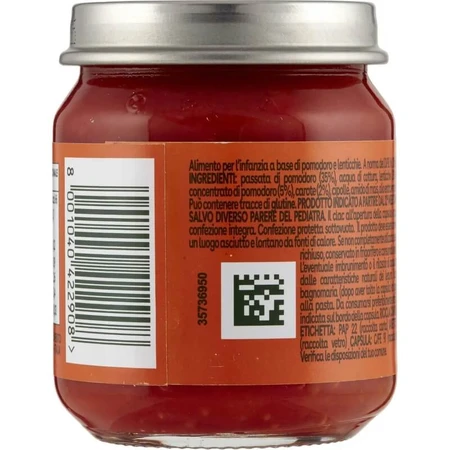 Plasmon Sughetti - Lentil Ragù 120 g