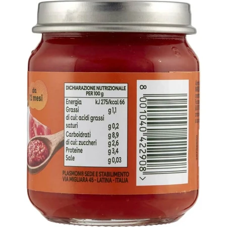 Plasmon Sughetti - Lentil Ragù 120 g