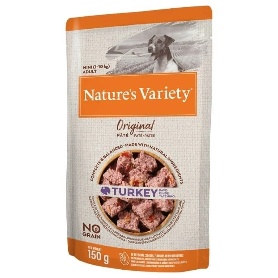 Nature's Variety Original Mini, pâté à la dinde sans céréales, 150 g
