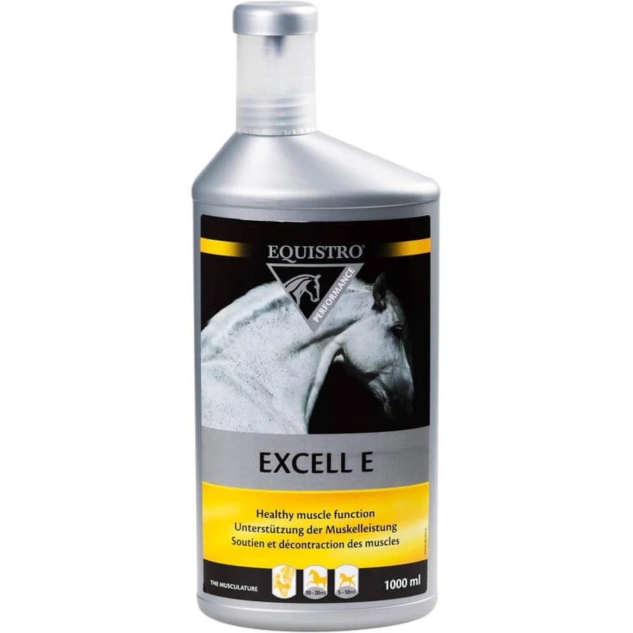 Equality Equistro excell-e - Vloeibaar aanvullend voer voor paarden, veulens en pony's, 1 liter
