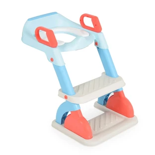 Blue Cangaroo Murray - Adaptateur pour pot avec marchepied rabattable, hauteur réglable de 38 à 45 cm