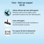Tetra Gs 45 - Limpiador de cristales para acuarios