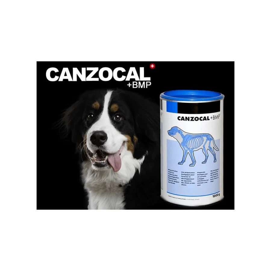 Medivet Canzocal + bmp – Nahrungsergänzungsmittel für Knochen und Gelenke für Hunde und Pferde, 1 kg