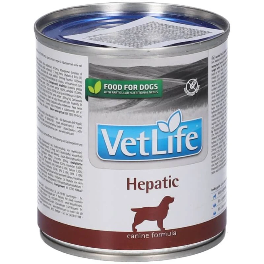 Farmina Vet Life Hepatic Chicken - Compleet dieetvoeding voor honden met leverfalen, 300 g