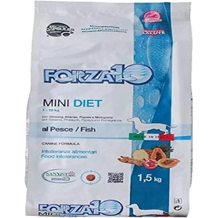 Forza10 Mini Fish Diet – Alleinfuttermittel für Hunde, 1,5 kg