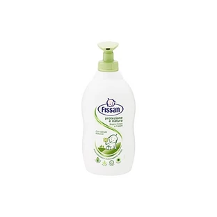 Gel de baño y champú para bebés Fissan con extractos naturales: Protección y naturaleza, 400 ml (etiqueta rayada)