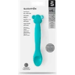 Suavinex Monkey - Cuillère en silicone - Verte