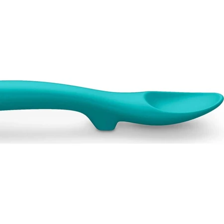 Suavinex Monkey - Cuillère en silicone - Verte