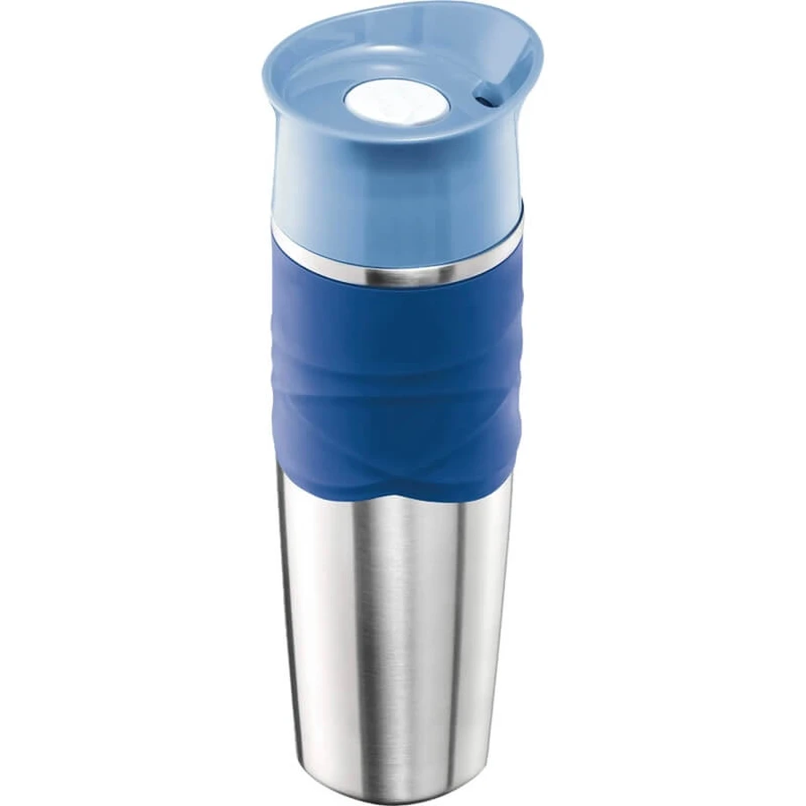 Maped Picknik - Botella de agua térmica de acero inoxidable de 320 ml - azul
